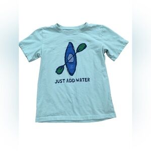 Life is Good Size L, 10-12, Just Add Water Kayak Tee